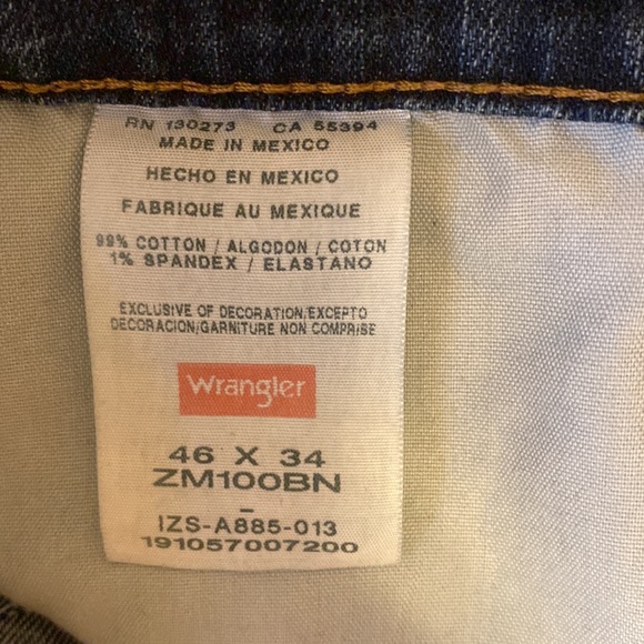 Wrangler Authentics Men's Big & Tall Classic 5-Pocket Regular Fit Jean - Picture 5 of 7